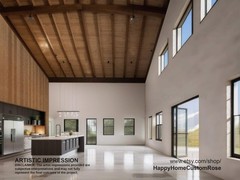 Shophouse Loft Barndominium Modern House Open Plan Design 100 x 40 – 3 Bed 2.5 B
