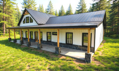 Modern Farm House: 2,220 (Living ) Sqft -4bed-2.5bath
