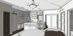 House Plans 1319 sq.ft. two bedrooms and offce space. FREE SHIPPING