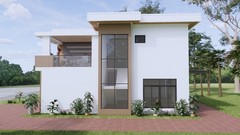 30×36 Ft House Plans 3d 9×11 Mt 4 Beds 4 Baths Hidden Roof CAD PDF &A4 Hard Copy
