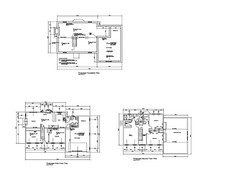 HOUSE PLANS COLONIAL PLANS 2100 SF 3BR-2.5B-2CAR COLONIAL HOUSE PLANS #25058