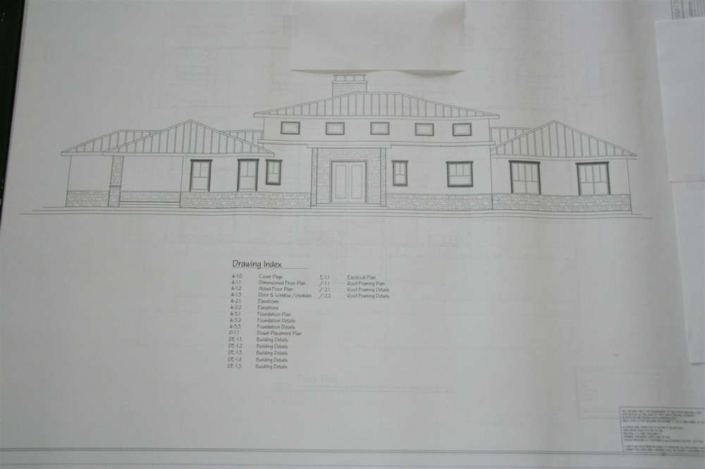Custom House Plans Engineered Drawings 3420 SF Central FL Single Story Ranch