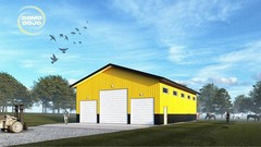 Rural Storehouse Agricultural Building Plans – PDF Downloadable Blueprint
