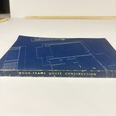 Vintage USDA Wood-Frame House Construction Handbook No. 73 | Blueprint Cover