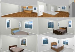 60×30 House — 4 bedroom 3 Bath — 1,800 sqft — PDF Floor Plan — Model 4E