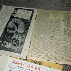VTG 1948 Stanley – Early American Designs Booklet Series A & B – 30 Total Plans+