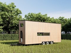 Comprehensive Building Plans for 25′ x 7’4″ Tiny Mobile Home – 233sqft
