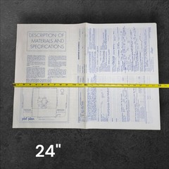 Vintage 1979 House Blueprints Rudolph Matern Design 965 Architectural Plans