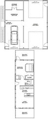 36×40 Apartment with 1-Car 1-RV Garage — 902 sqft — PDF Floor Plan — Model 1D