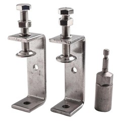 Multi Purpose 304 Stainless Steel C Clamps with Different Sizes Available