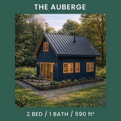 The Auberge Tiny House Blueprint Set (CAD File + Materials List)