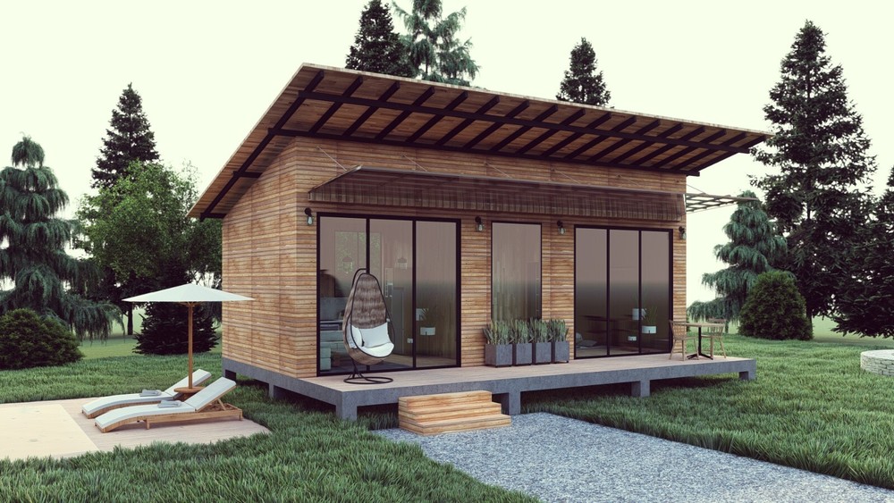 20′ x 30′ Custom Tiny home House Plan with 3D images