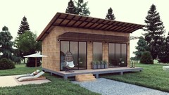 20′ x 30′ Custom Tiny home House Plan with 3D images