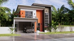 Custom House Plans 10×13.6 Meter 33×45 Feet 3 Beds 4 Baths Slap (A4 Hard Copy)