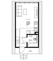 Modern A-Frame Cabin Plans – Scandinavian Triangle Cottage Blueprint