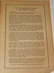 VTG 1924 ’62 BRICK HOMES YOU CAN AFFORD’ CATALOG OF HOUSE PLANS! PHOTOS/LAYOUTS!