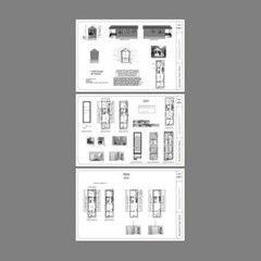 10×28 Tiny House — 280 sq ft — PDF Floor Plan — Model 1