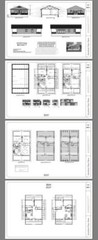 28×32 House — 2 Bedroom 1 Bath — 895 sq ft — PDF Floor Plan — Model 1F