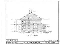 Early Colonial timber framed house, 4 bedrooms, printed architectural plans