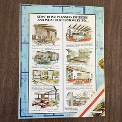 Vtg 1978 Contemporary & Traditional Home House Plans Floor Plans Modern MCM Book