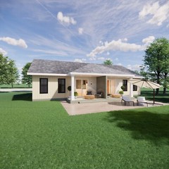 Duplex Investment Rental Plan – 2 Bed 2 bath – 1820 SF – Drawings Blueprints