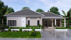 49×30 Feet House Design Plan 15×9 Meter with 3 Beds PDF Plan (A4 Hard Copy)