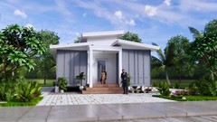 3 High Cub Container 24×40 Feet 2 Beds 1 Bath Shed Roof PDF (A4 Hard Copy)