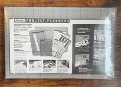 Stanley Project Planners Deck Designer (1988) NOS 1/4” Scale Grid, Manual Plus