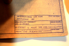 1986 International Log Home Wholesale Inc (Oceanview) Blueprints 3158 sq. ft.