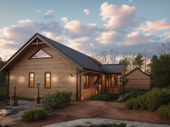 Modern House Plan, American Style House, Barndominium House, Farm House- G105