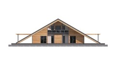 100’x56’ 4-Bedrooms, 4-Bathrooms Charming A-Frame Architectural Build Plans PDF