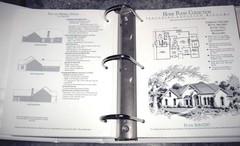 1995 Binder Book of Home Plans Featuring Andersen Windows Contractor’s Edition