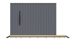 22’x42′ Tiny House Plan 1 Bed, 1 Bath Architectural Build Plans PDF Download