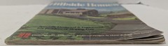 VTG 100 Multi-Level Hillside Home Plans Design Catalog Blueprints 1972 MCM