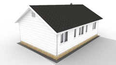 Construction Drawings/ DESIGN / PLANS / Khovajärvi frame house project (KD-94).