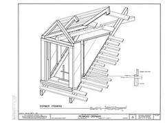 Colonial Williamsburg Timber Framed Cottage – Printed Architectural Plans