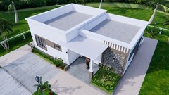 40×30 Feet House Plan 12×9 Meter 2 Beds 2 Baths Flat Roof PDF (A4 Hard Copy)