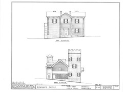 Tudor Style Victorian castle, detailed house plans
