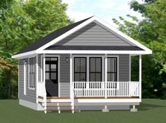 18×30 Tiny House — 540 sq ft — PDF Floor Plan – Model 5