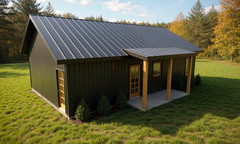 1,100 Sqft of Living space – 3bed 2 bath Small Modern Farm House