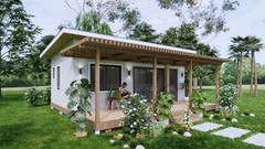 23×20 Feet Farm House Design 7×6 Meter 1 Bed 1 Bath Shed Roof PDF &A4 Hard Copy