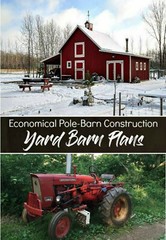 20 Yard Barn Designs – Complete Economical Pole-Barn Construction Plans (B9)