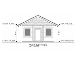 Wood Construction Tiny Home Building Plans – 18′ x 18′ – 324sqft