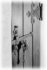 Southwestern style home, traditional adobe Hacienda, printed architectural plans