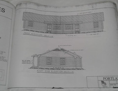 1984 9 Diagrams American Log Home Architectural Design Building Plan Blue Print