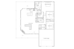 1,957 Sqft Modern Ranch Style House 3bed/2.5 bath and 2 car garage