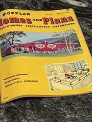 Vtg 1976 Illustrated Popular Homes & Plans 61st Edition Blueprints Magazine MCM