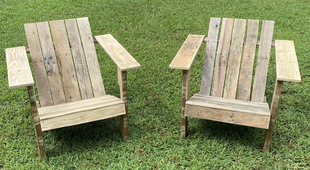 Repurposed Wood Adirondack Chairs Building Plans