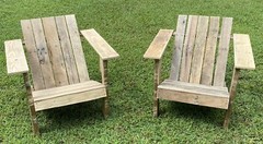 Repurposed Wood Adirondack Chairs Building Plans
