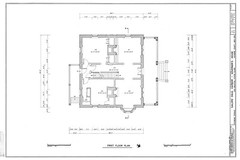 Victorian Foursquare house plans, traditional porches, bay window, PRINTED PLANS